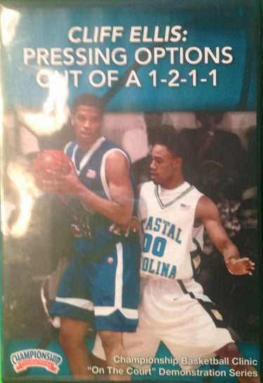 Pressing Options Out Of A 1--2--1--1 by Cliff Ellis Instructional Basketball Coaching Video